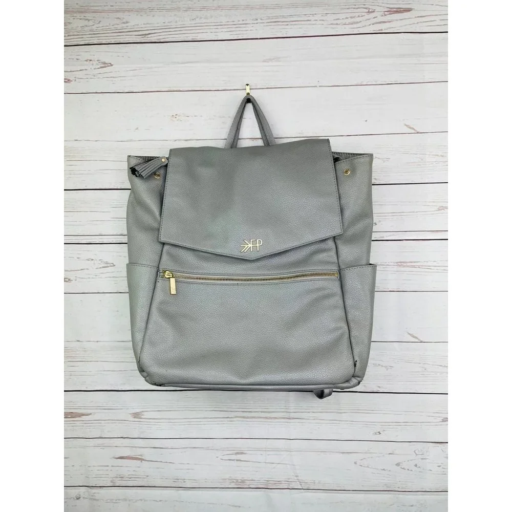 Freshly Picked Classic Gray Diaperbag